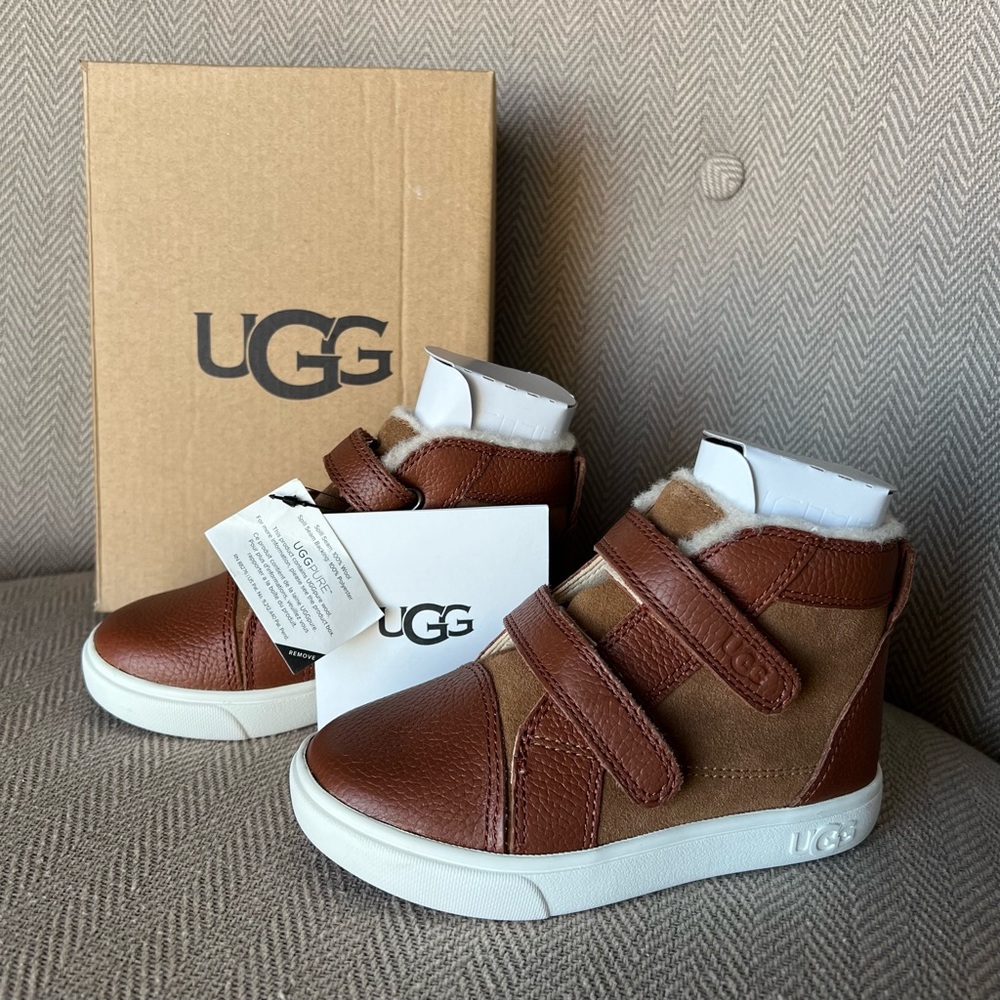 UGG Rennon II Chestnut Toddler Boots NWT